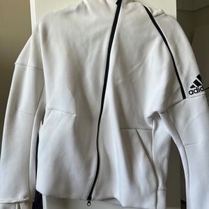 White adidas jacket
